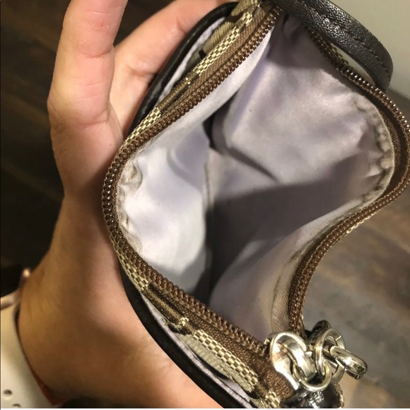 Coach | Brown Signature Wristlet - Picture 3 of 3